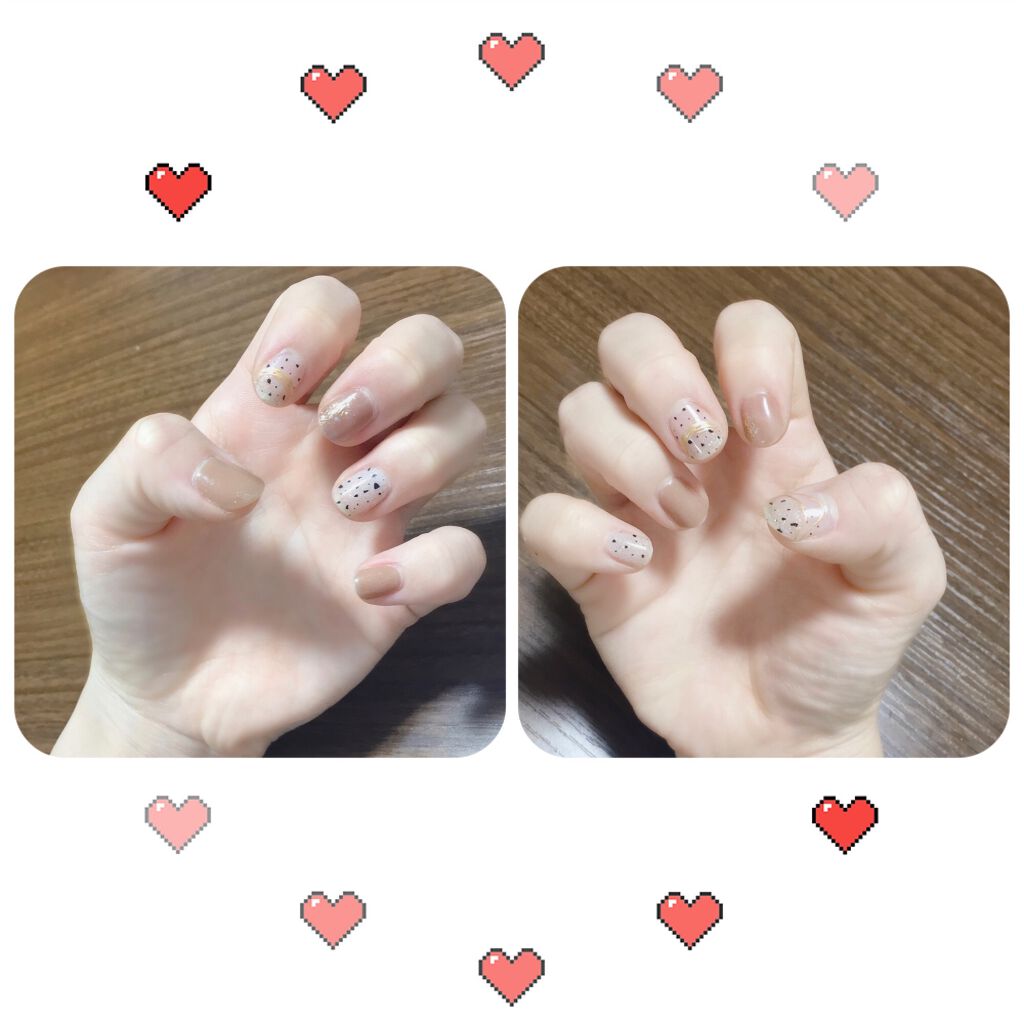 ガラスドロップジェルコート/マジョリカ マジョルカ/ネイルトップコートを使ったクチコミ（1枚目）