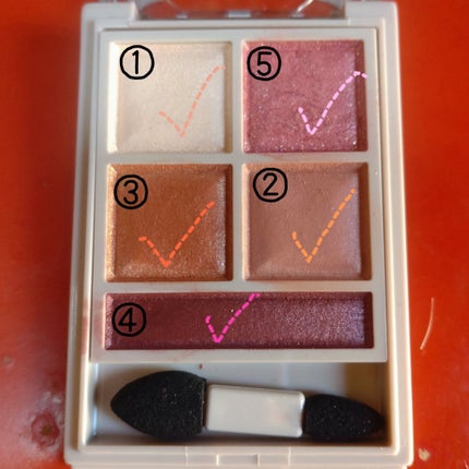 パノラマデザイン アイパレット/Visée/アイシャドウパレットを使ったクチコミ(2枚目)