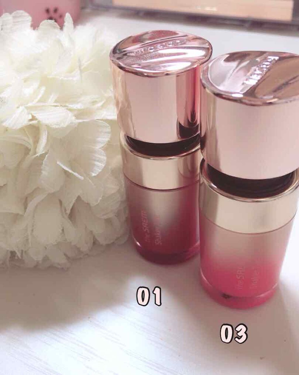 シェイカーティント/the SAEM/リップティントを使ったクチコミ（2枚目）