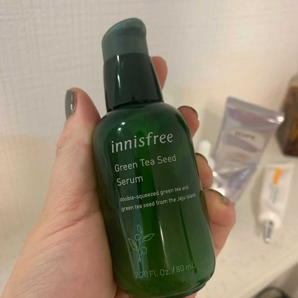 グリーンティーシード セラム/innisfree/美容液を使ったクチコミ(2枚目)