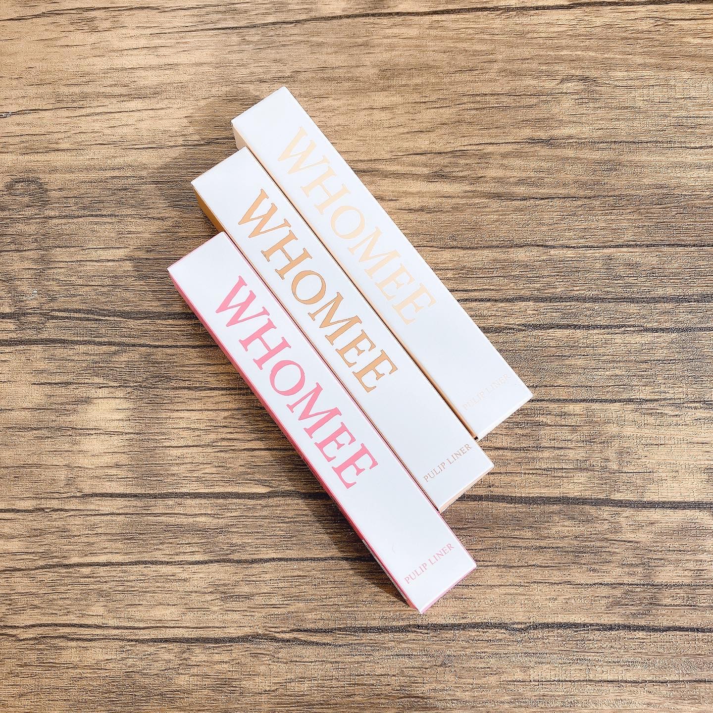 プリップライナー リップピンク/WHOMEE/リップライナーを使ったクチコミ（1枚目）