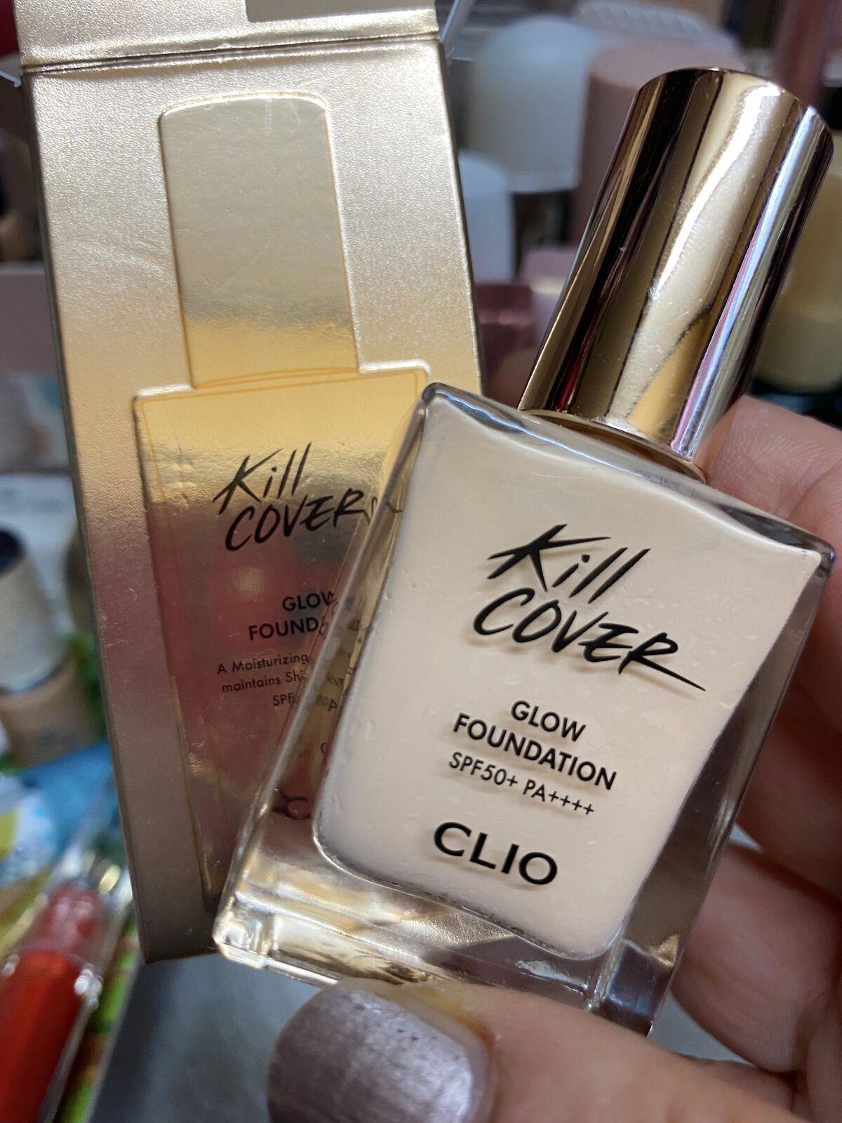 キルカバー グロウ ファンデーション 2.5 ivory/CLIO/リキッドファンデーションを使ったクチコミ（1枚目）