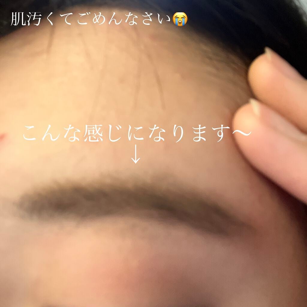 UR GLAM EYEBROW POWDER/U R GLAM/パウダーアイブロウを使ったクチコミ(6枚目)