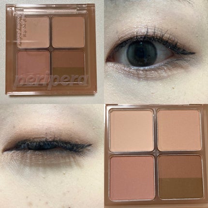 ペリペラ インク ポケット シャドウ パレット/PERIPERA/アイシャドウパレットを使ったクチコミ(4枚目)