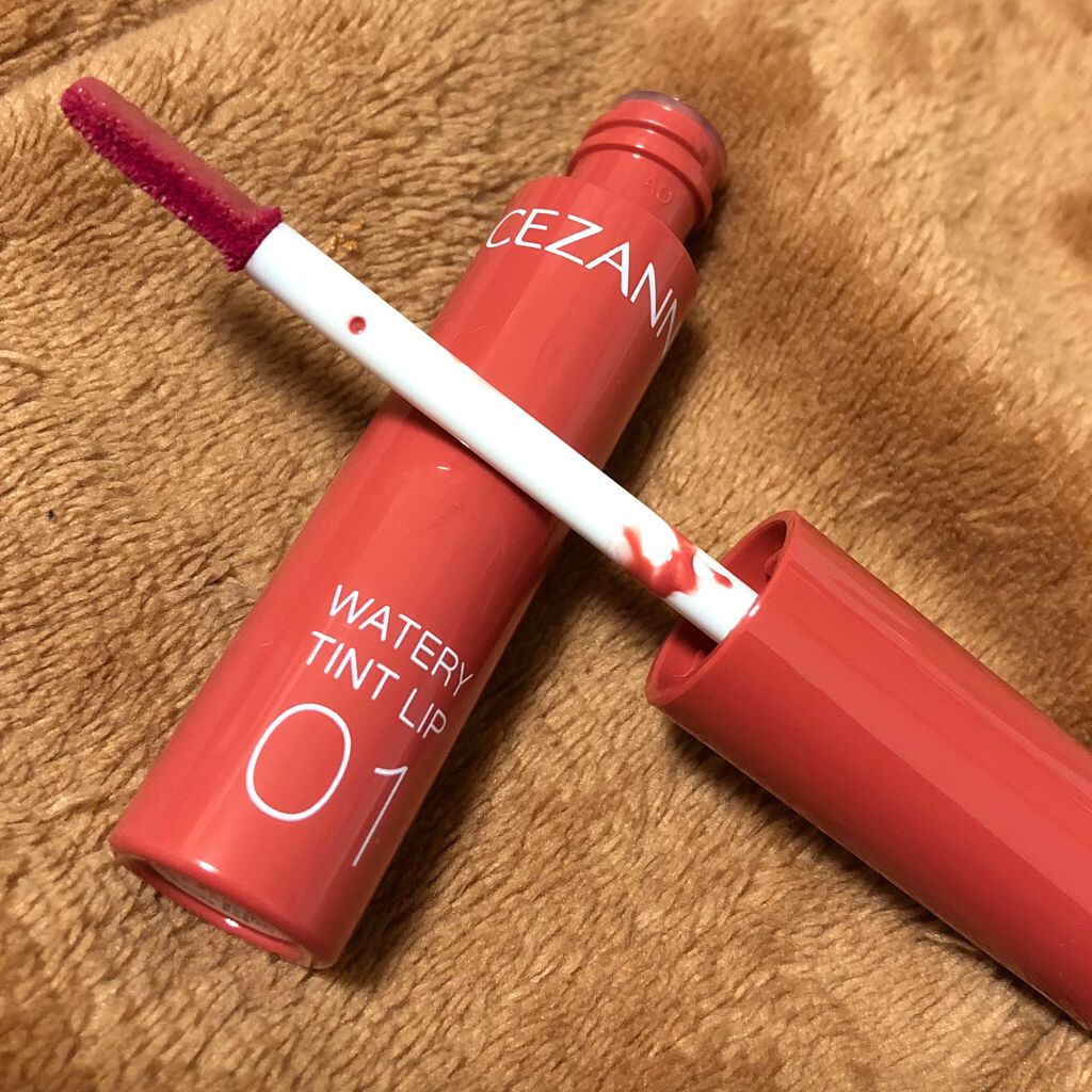 ウォータリーティントリップ/CEZANNE/リップティントを使ったクチコミ(3枚目)
