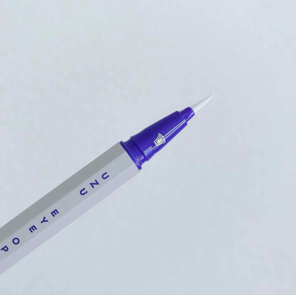 EYE OPENING LINER/UZU BY FLOWFUSHI/リキッドアイライナーを使ったクチコミ(3枚目)