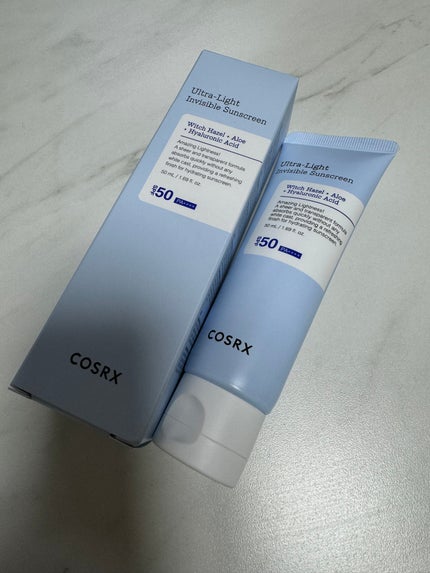 ウルトラライト透明UVクリーム/COSRX/日焼け止めクリームを使ったクチコミ(1枚目)