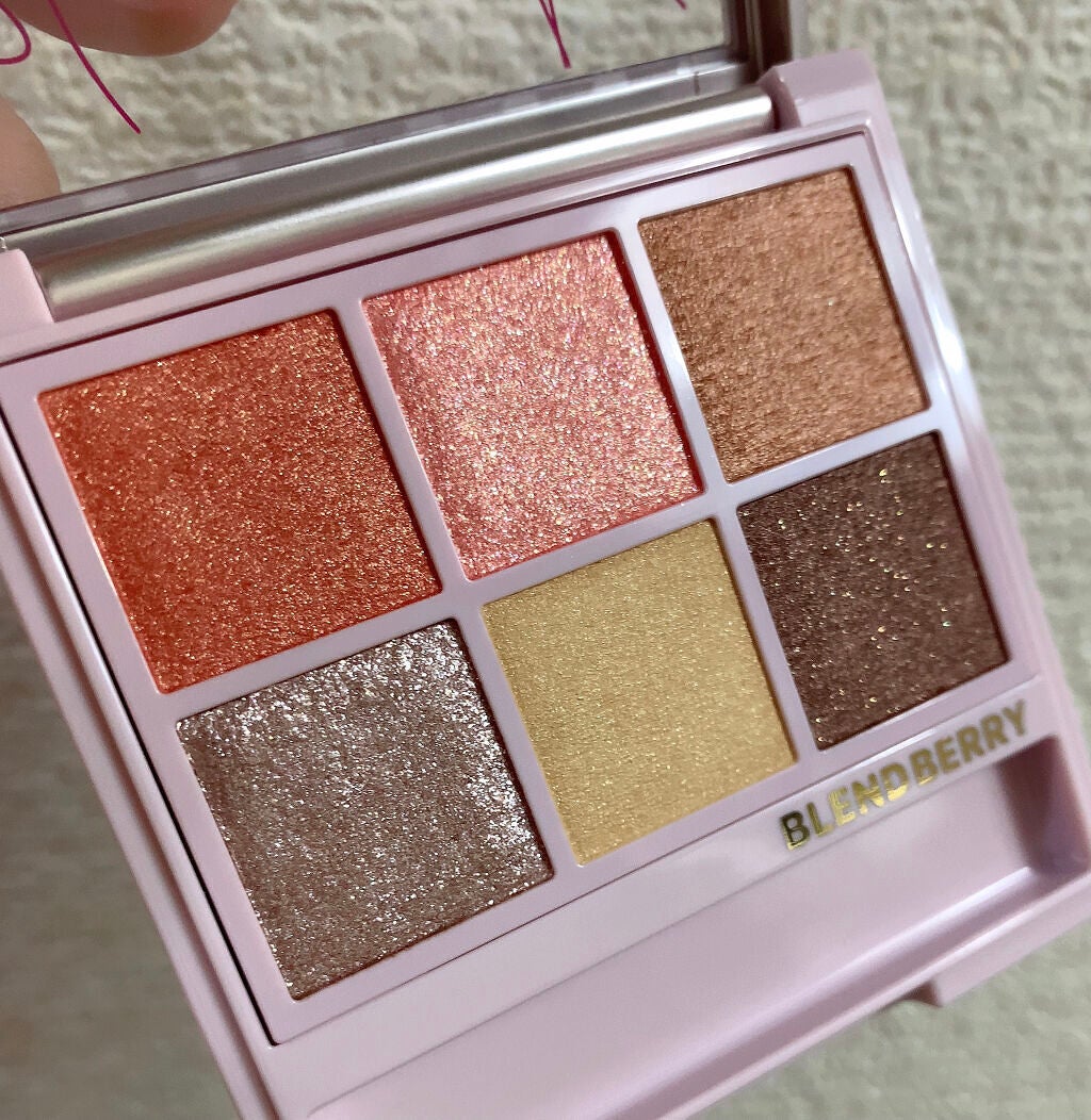 オーラクリエイション/BLEND BERRY/アイシャドウパレットを使ったクチコミ(4枚目)