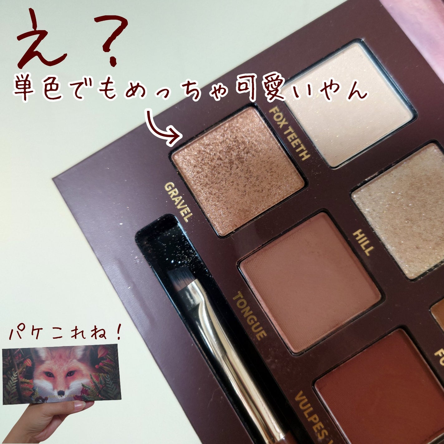 エクスプローラ12色 動物アイシャドウパレット/PERFECT DIARY/アイシャドウパレットを使ったクチコミ(1枚目)