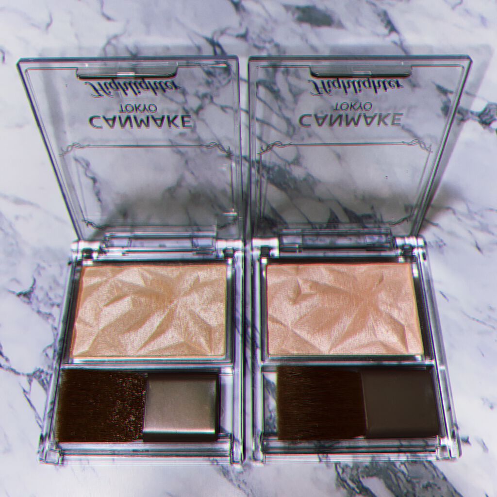 ハイライター/キャンメイク/パウダーハイライトを使ったクチコミ(1枚目)