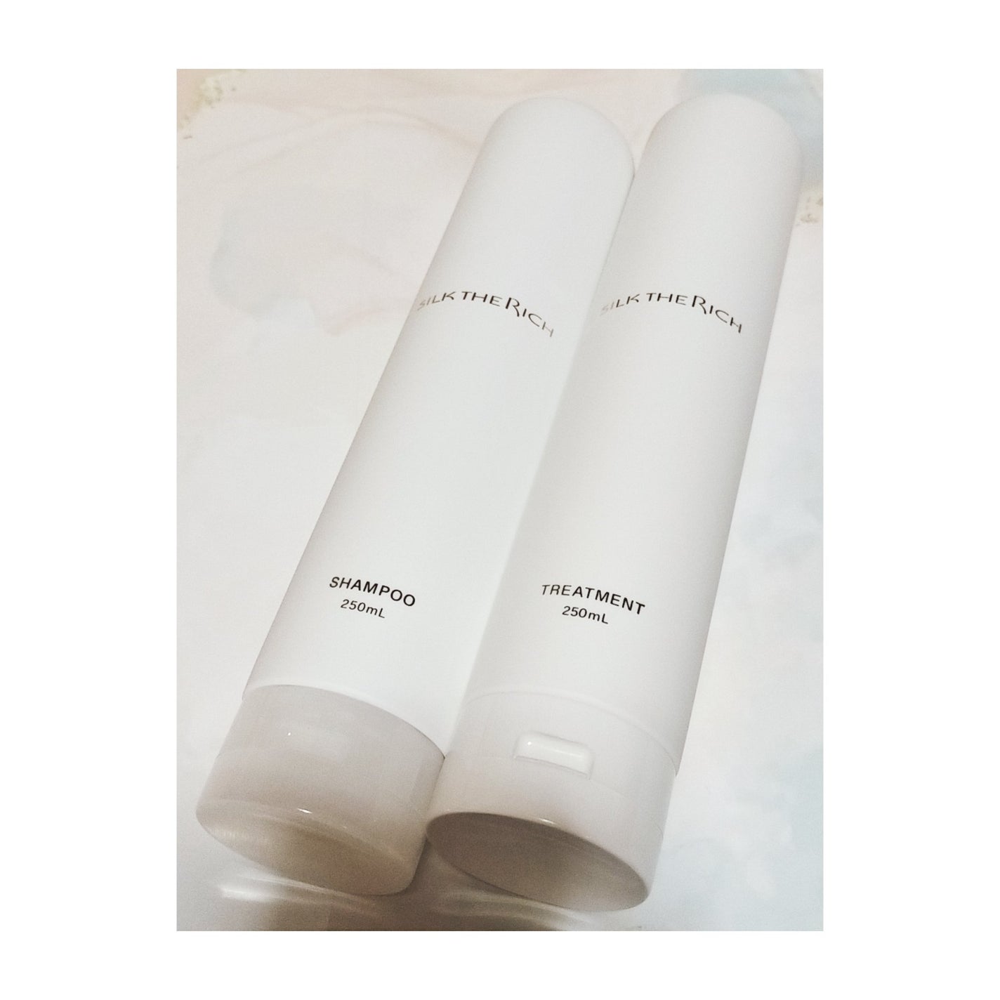SILK THE RICH モイスト&リペア シャンプー・トリートメント/SILK THE RICH/市販シャンプーを使ったクチコミ(1枚目)