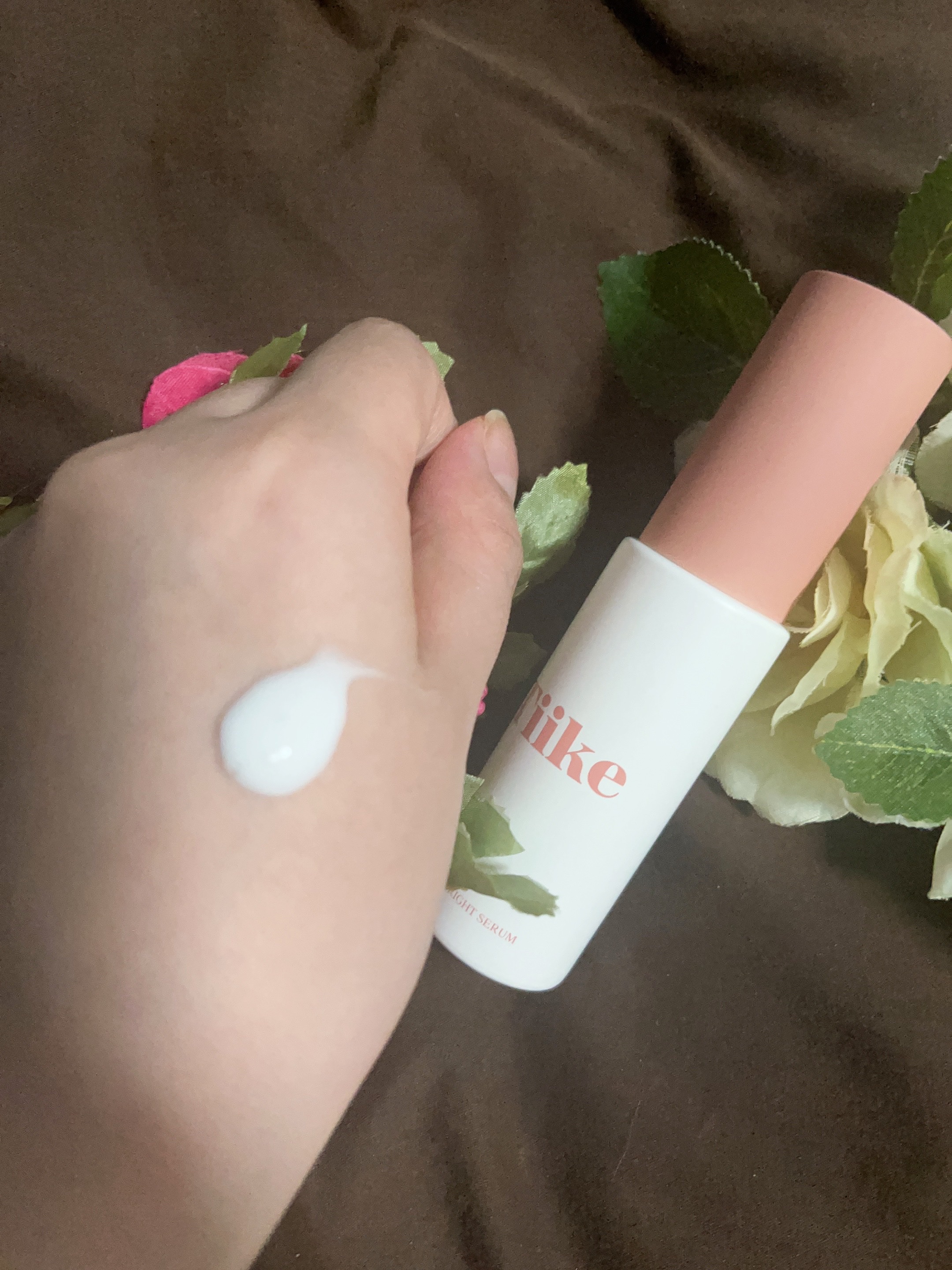 ハーバル サフランブライトセラム/Tiike/美容液を使ったクチコミ（2枚目）