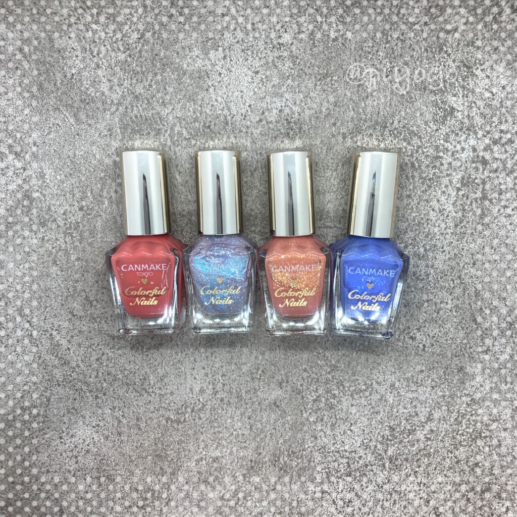 カラフルネイルズ/キャンメイク/マニキュアを使ったクチコミ（1枚目）