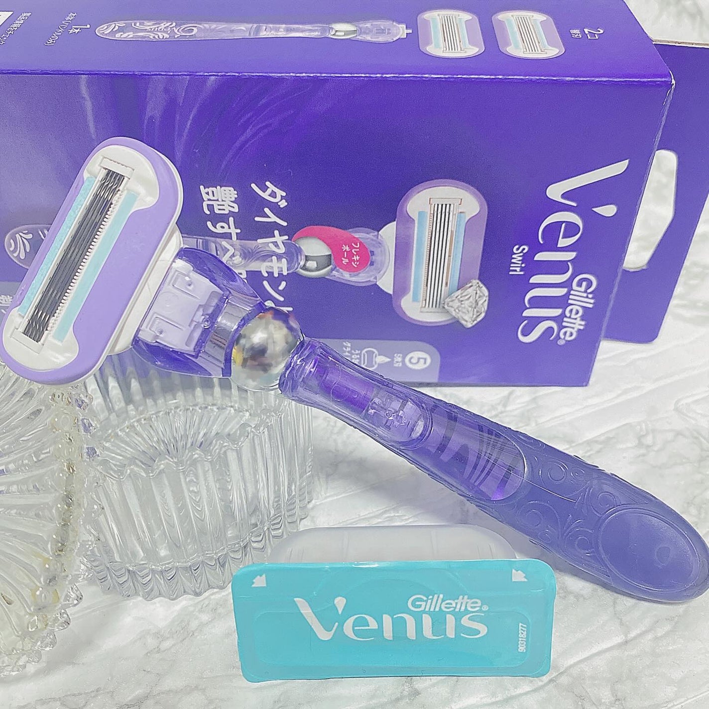 スワール 艶すべ肌/Gillette Venus/シェーバーを使ったクチコミ(1枚目)