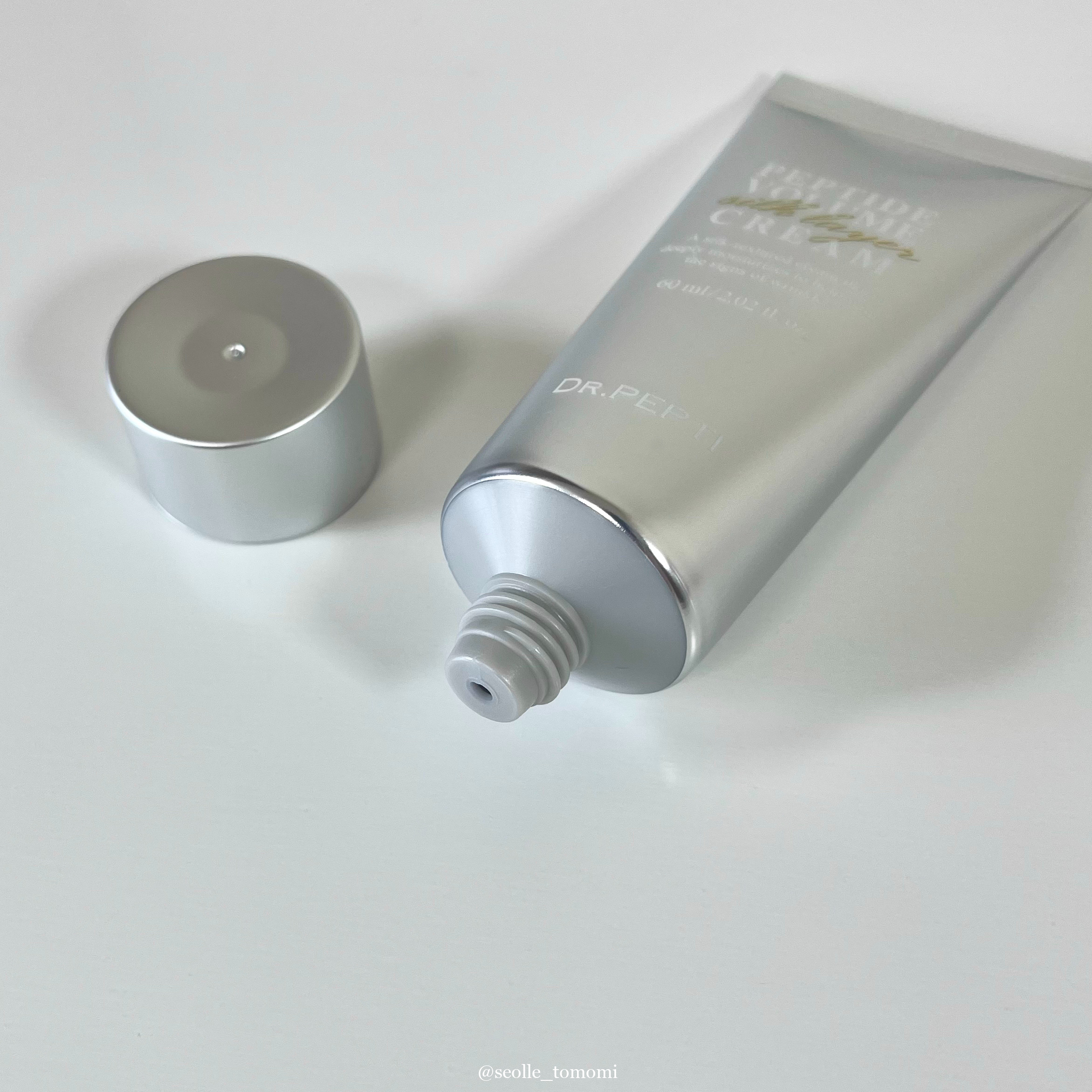 ペプチドボリュームシルクレイヤークリー厶/DR.PEPTI/フェイスクリームを使ったクチコミ（3枚目）