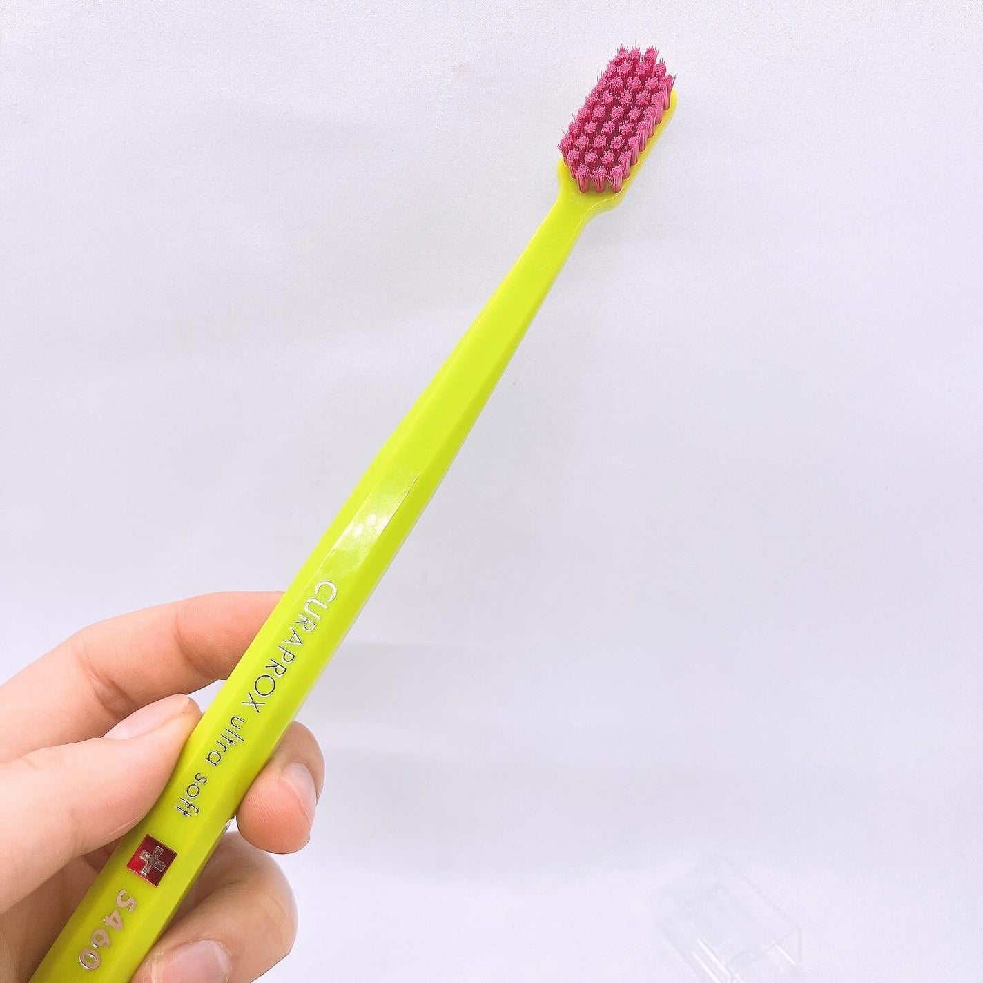 クラプロックスビーユー 歯ブラシ+歯みがきパック ピーチ+アプリコット/CURAPROX/歯磨き粉を使ったクチコミ(4枚目)