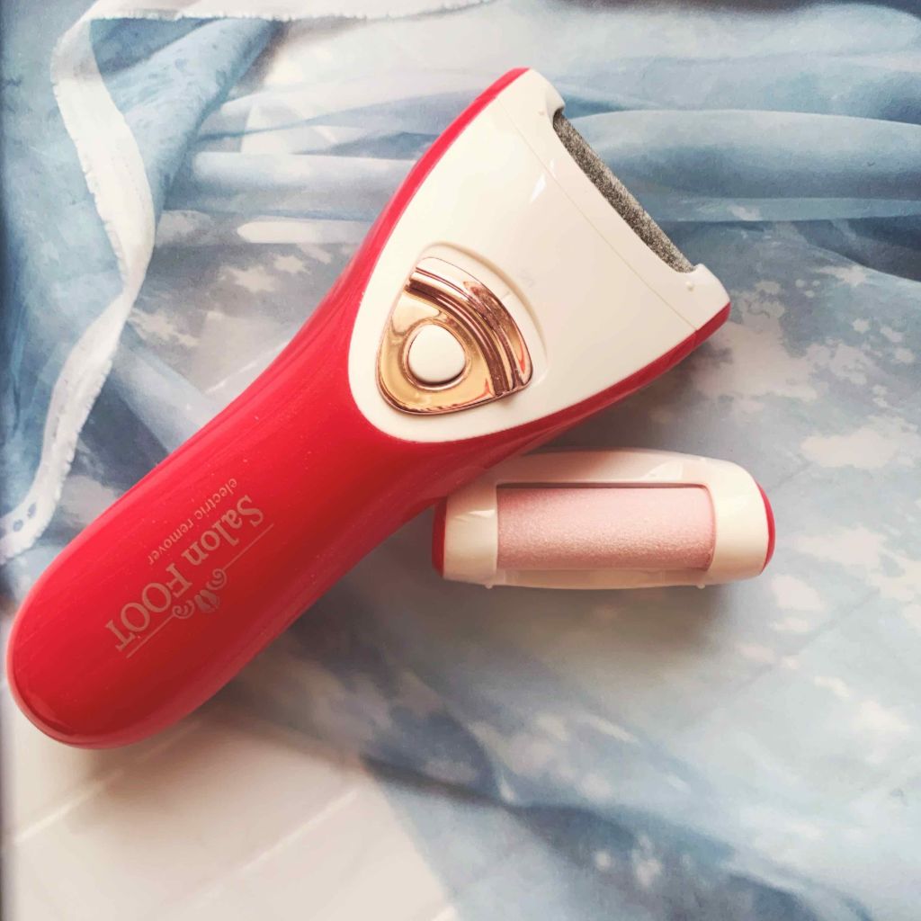 電動角質リムーバー/サロンフット/レッグ・フットケアを使ったクチコミ(1枚目)