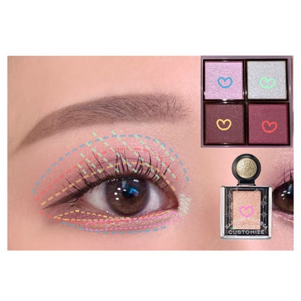 シャドーカスタマイズ (フローティング)/MAJOLICA MAJORCA/単色アイシャドウを使ったクチコミ(2枚目)