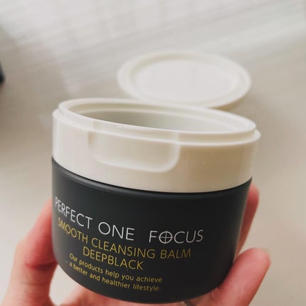 パーフェクトワンフォーカス スムースクレンジングバーム ディープブラック/PERFECT ONE FOCUS/クレンジングバームを使ったクチコミ(1枚目)