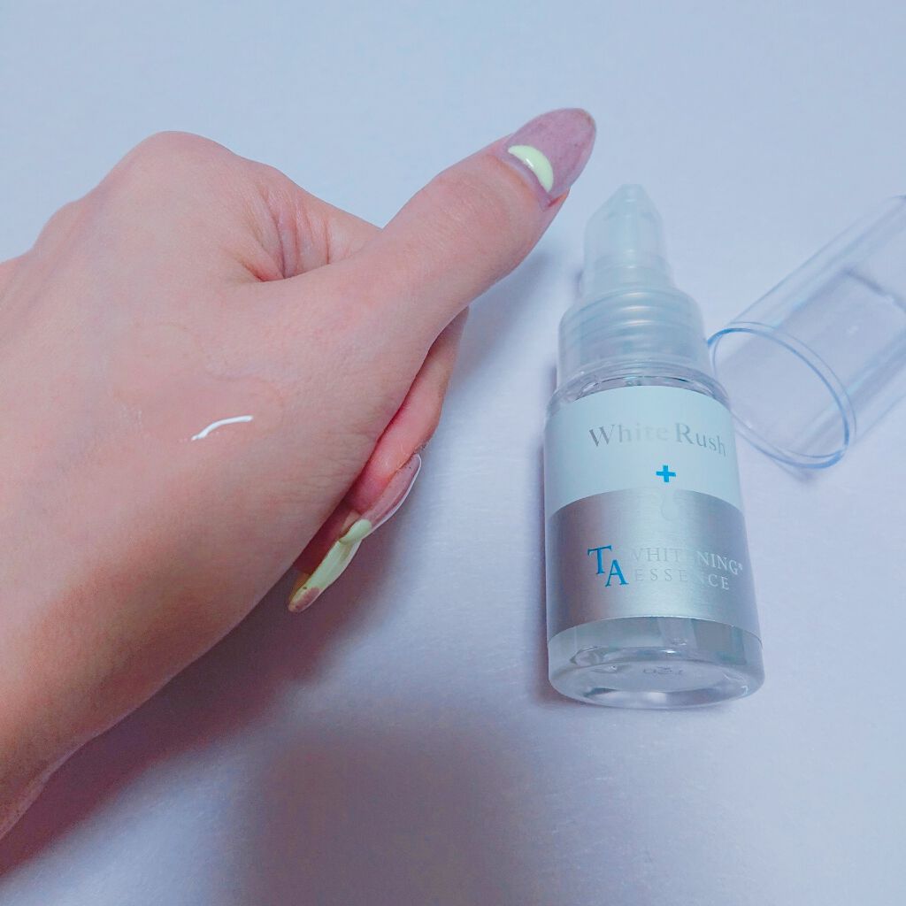 WHITENING TA ESSENCE〈ホワイトラッシュ 美白TA美容液〉/White Rush/美容液を使ったクチコミ(1枚目)