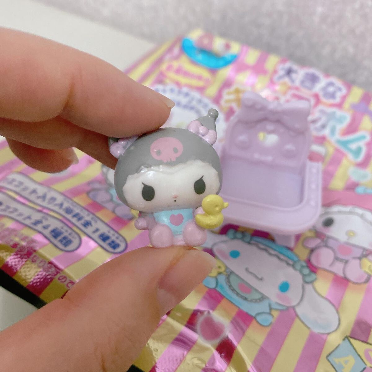 大きなキャラボム/サンリオ/炭酸系入浴剤を使ったクチコミ(8枚目)