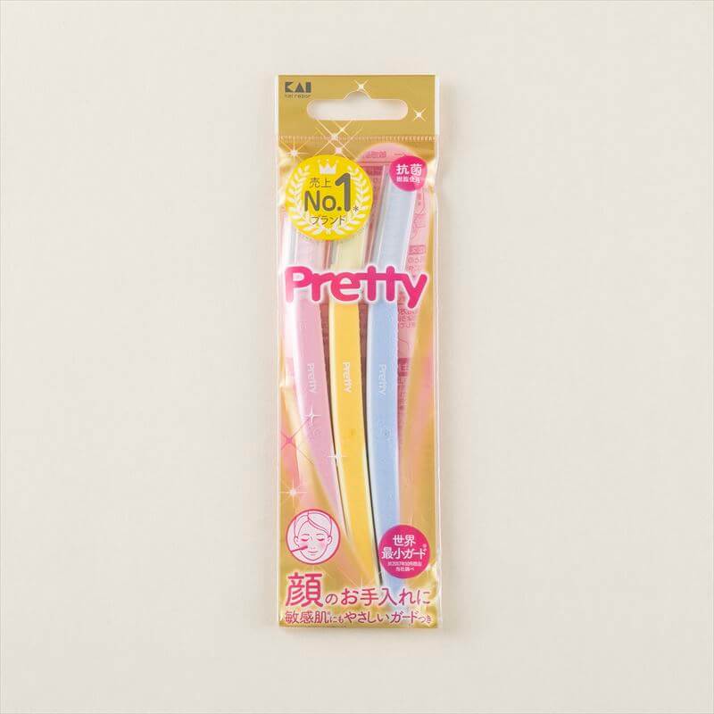 プリティー 敏感肌用フェイスL 3本入 貝印