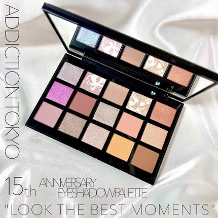 アディクション 15th アニバーサリー アイシャドウパレット “ロック ザ ベスト モーメンツ”/ADDICTION/パウダーアイシャドウを使ったクチコミ(1枚目)