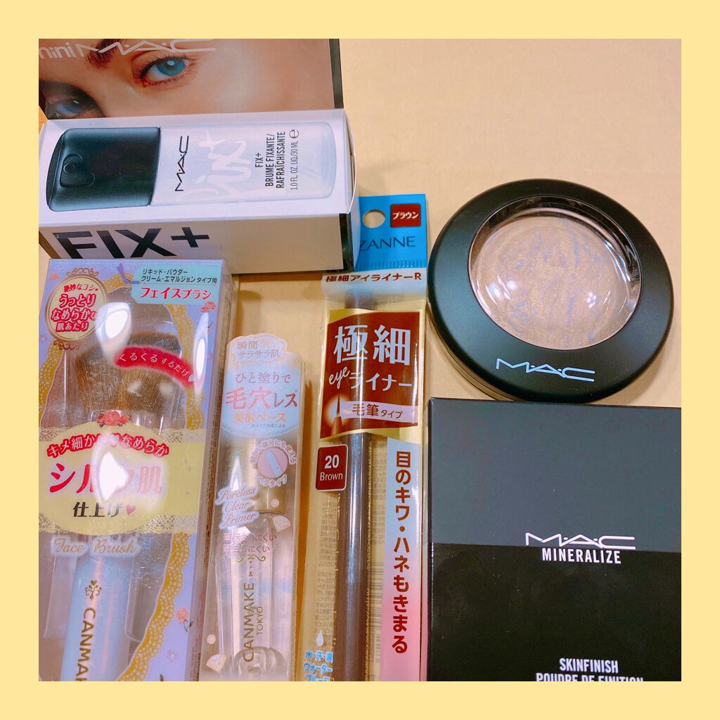 フェイスブラシ/キャンメイク/メイクブラシを使ったクチコミ（1枚目）