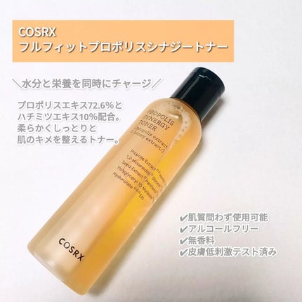 フルフィットプロポリスシナジートナー/COSRX/化粧水を使ったクチコミ(2枚目)