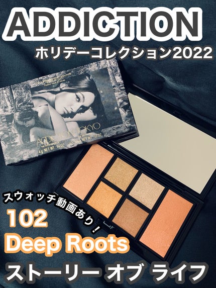 アイ & チーク コンパクトアディクション “ストーリー オブ ライフ”/ADDICTION/アイシャドウパレットを使ったクチコミ(1枚目)
