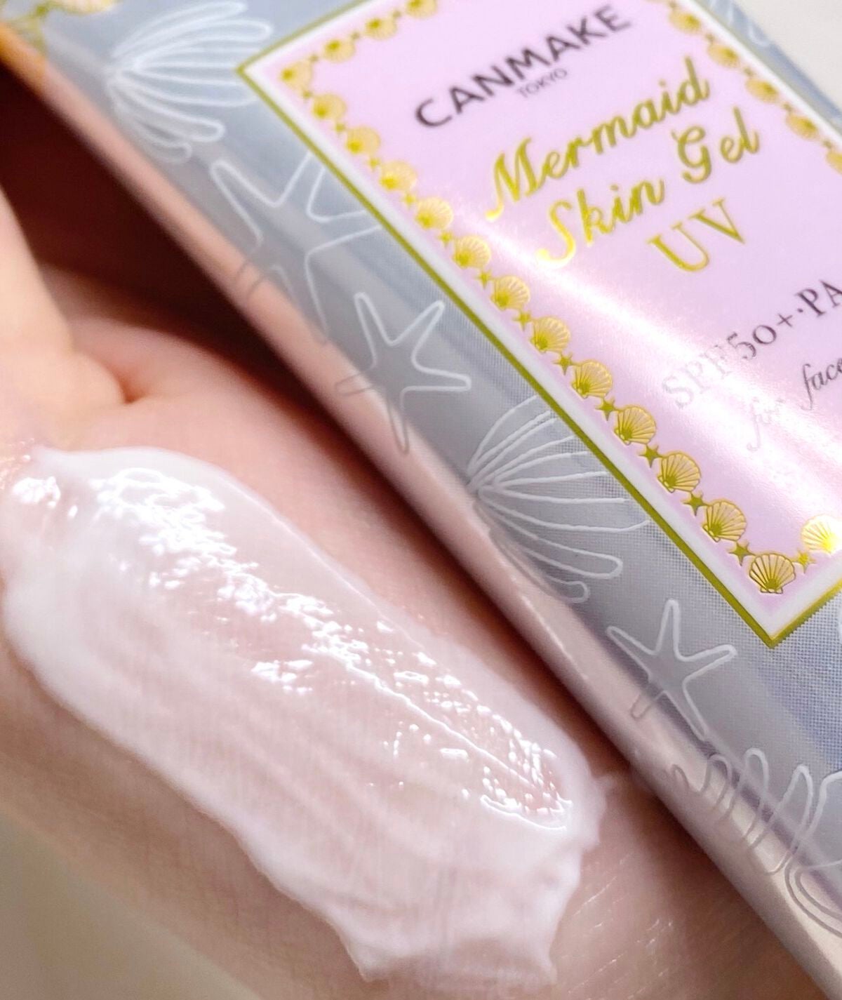 マーメイドスキンジェルUV/キャンメイク/日焼け止めジェルを使ったクチコミ(2枚目)