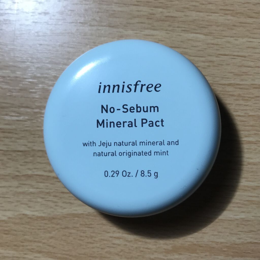 ノーセバム ミネラルパクト N/innisfree/プレストパウダーを使ったクチコミ（1枚目）