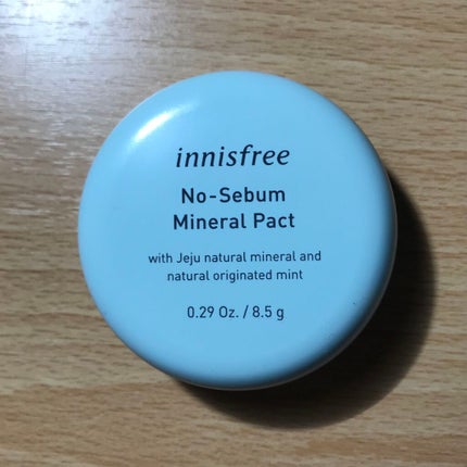ノーセバム ミネラルパクト N/innisfree/プレストパウダーを使ったクチコミ(1枚目)