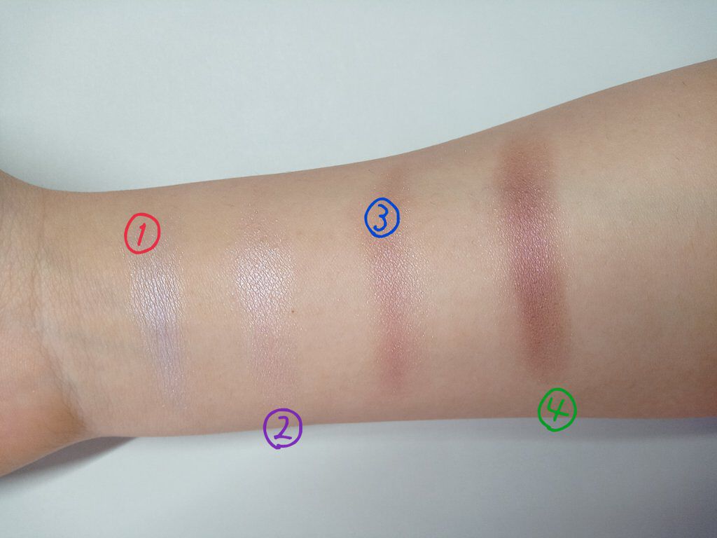 リアルクローズシャドウ/excel/アイシャドウパレットを使ったクチコミ（3枚目）