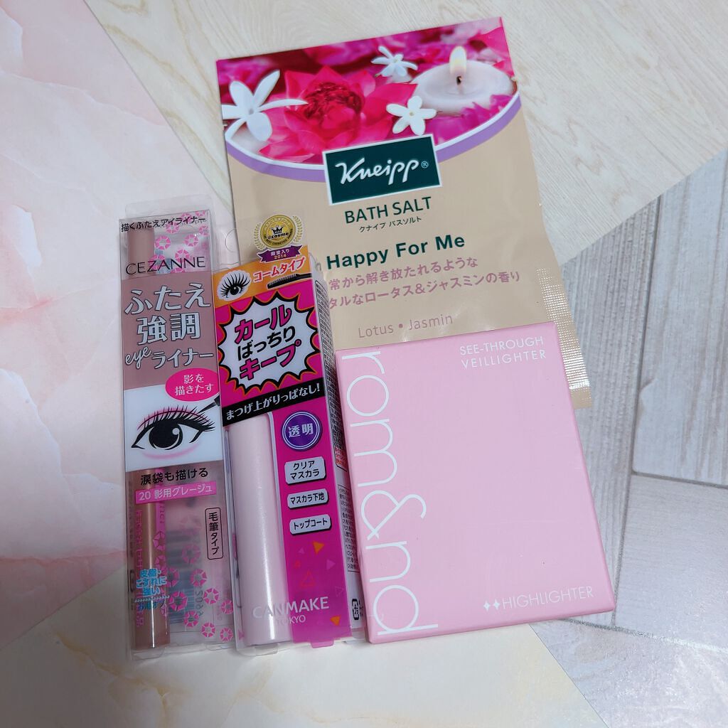 バスソルト ハッピーフォーミー ロータス＆ジャスミンの香り/クナイプ/無機塩系入浴剤を使ったクチコミ（1枚目）