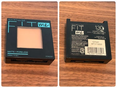 フィットミー パウダー M 130/MAYBELLINE NEW YORK/プレストパウダーを使ったクチコミ（1枚目）