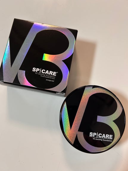 V3 エキサイティングファンデーション/SPICARE/クッションファンデーションを使ったクチコミ(1枚目)