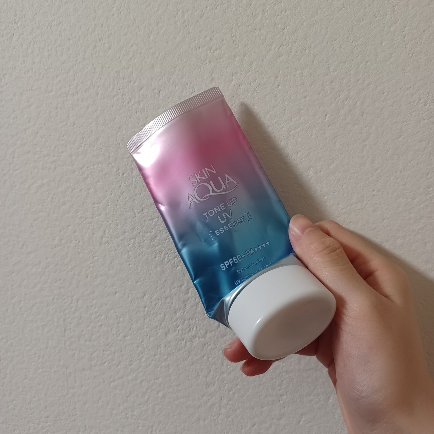 スキンアクア トーンアップUVエッセンス/スキンアクア/日焼け止めクリームを使ったクチコミ(1枚目)