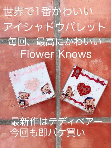 Love Bear 9色 アイシャドウパレット/FlowerKnows/パウダーアイシャドウを使ったクチコミ（1枚目）