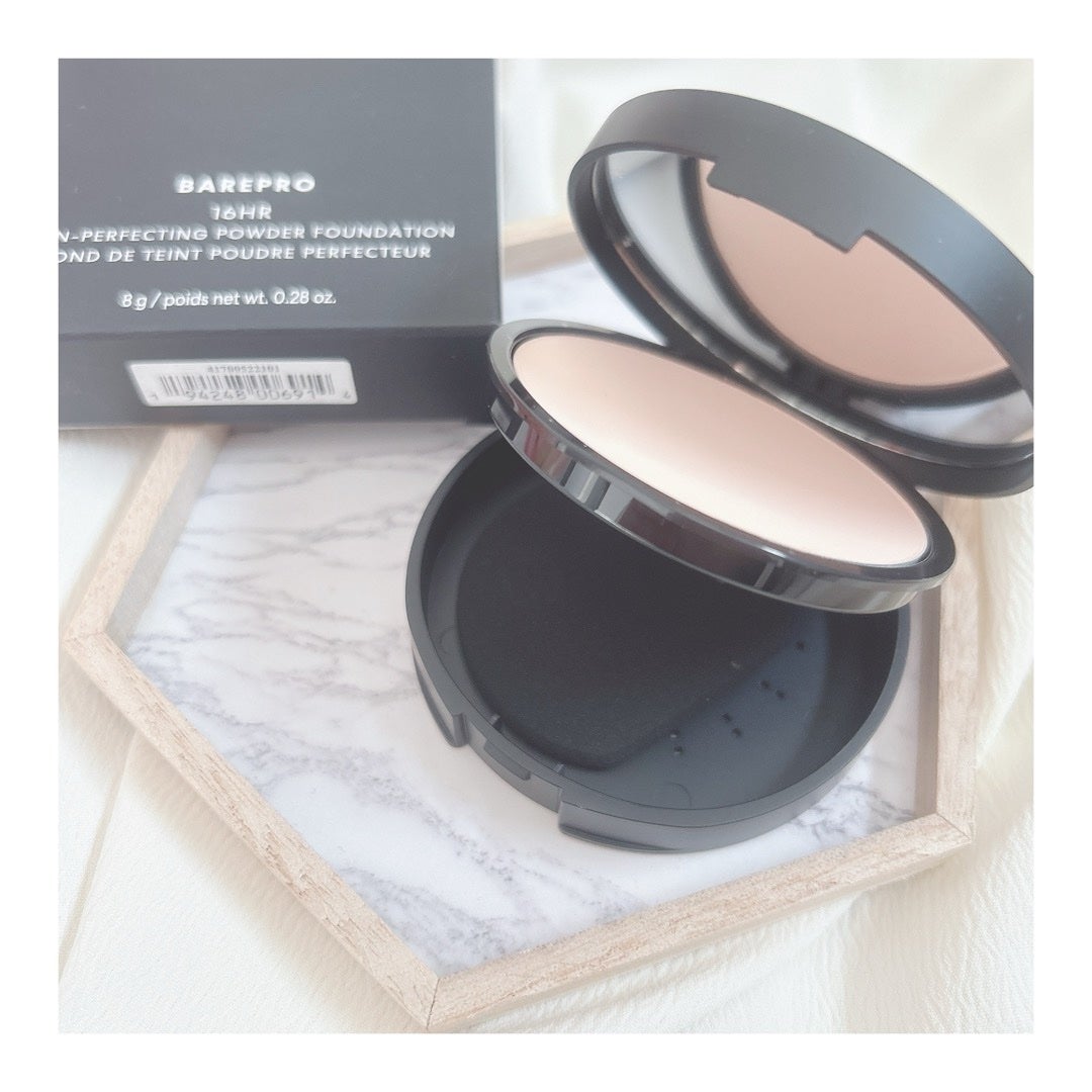 ベアプロ 16HR パウダー ファンデーション/bareMinerals/パウダーファンデーションを使ったクチコミ(5枚目)
