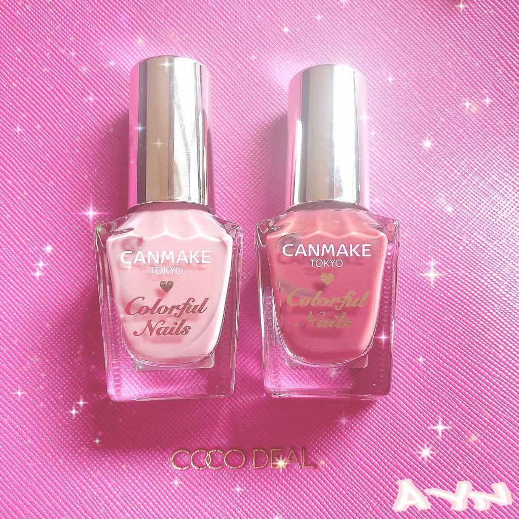 カラフルネイルズ/キャンメイク/マニキュアを使ったクチコミ（1枚目）