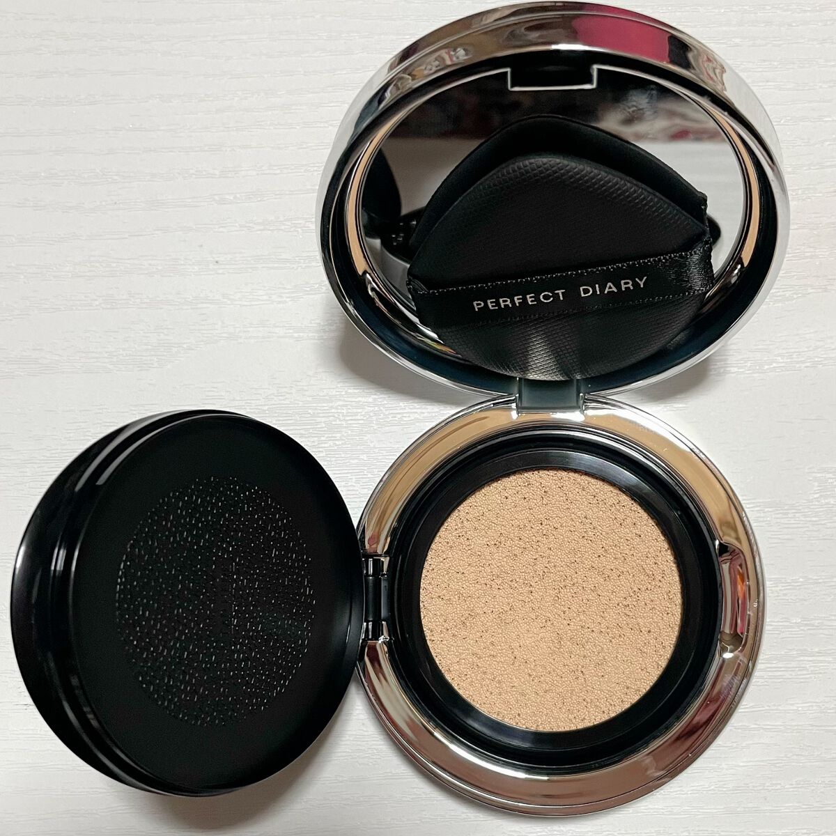 リニューアル フローレス クッション ファンデーション/PERFECT DIARY/クッションファンデーションを使ったクチコミ（3枚目）