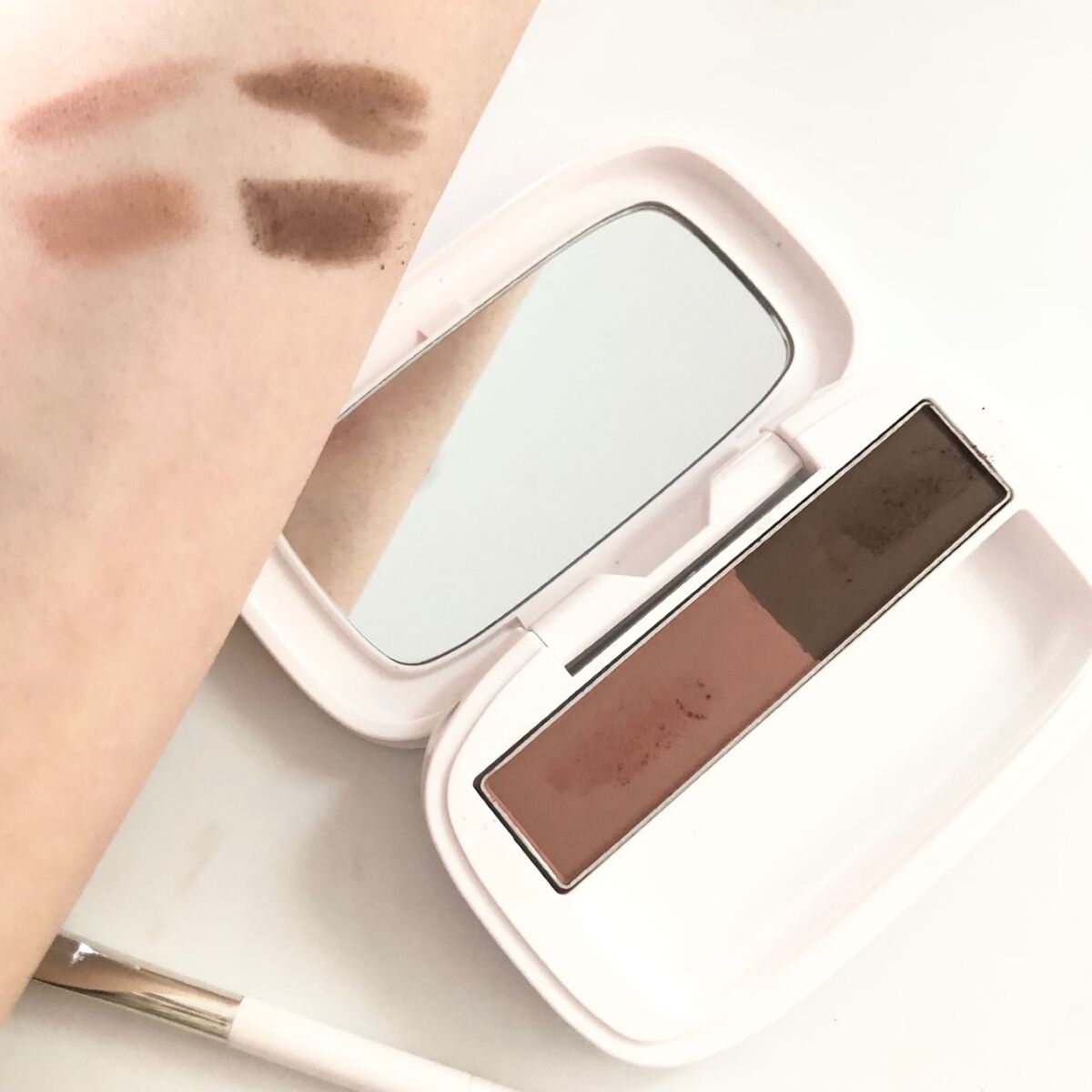 パウダーアイブロウ/media luxe/パウダーアイブロウを使ったクチコミ（3枚目）