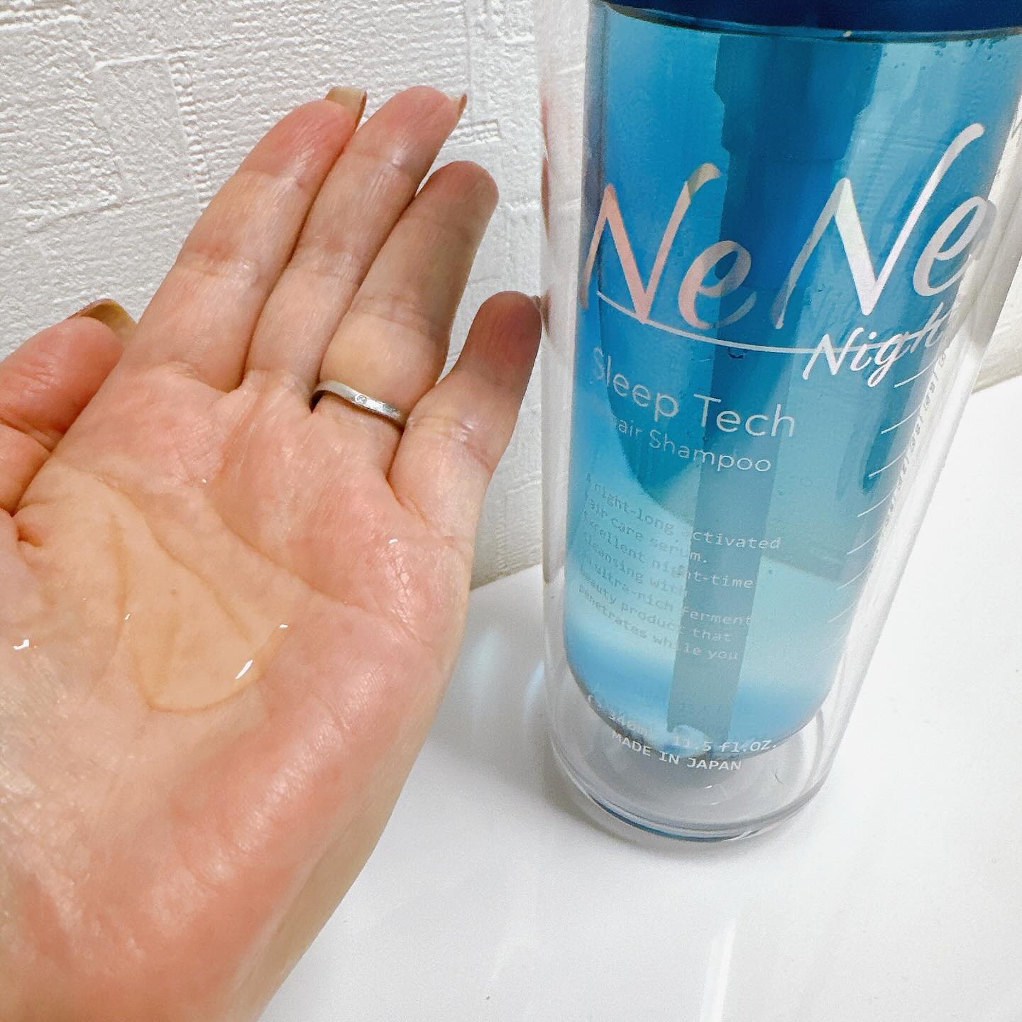 スリープテック リペア シャンプー／ヘアトリートメント/NeNe Night/市販シャンプーを使ったクチコミ（2枚目）