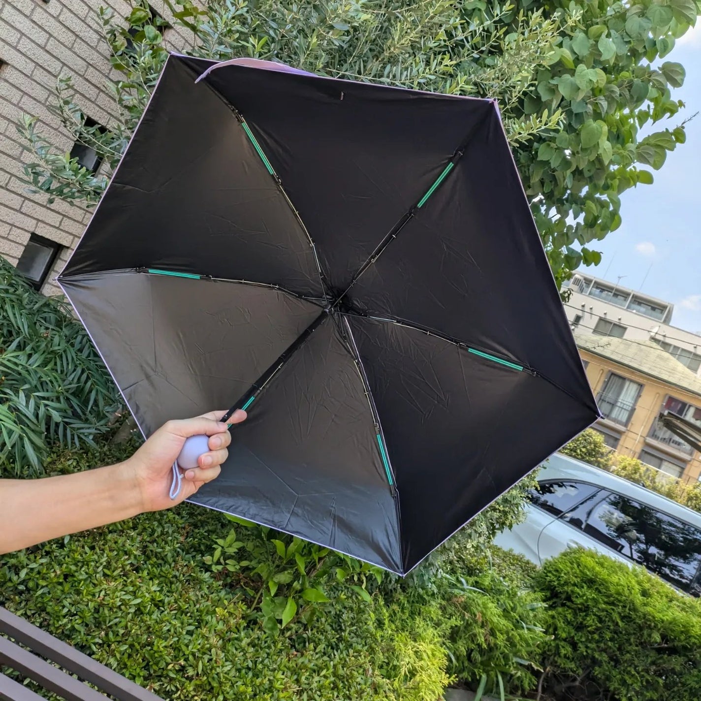 真紅 on LIPS 「RETOOクーリング日傘をお試しさせて頂きました。『商品説明』..」(4枚目)