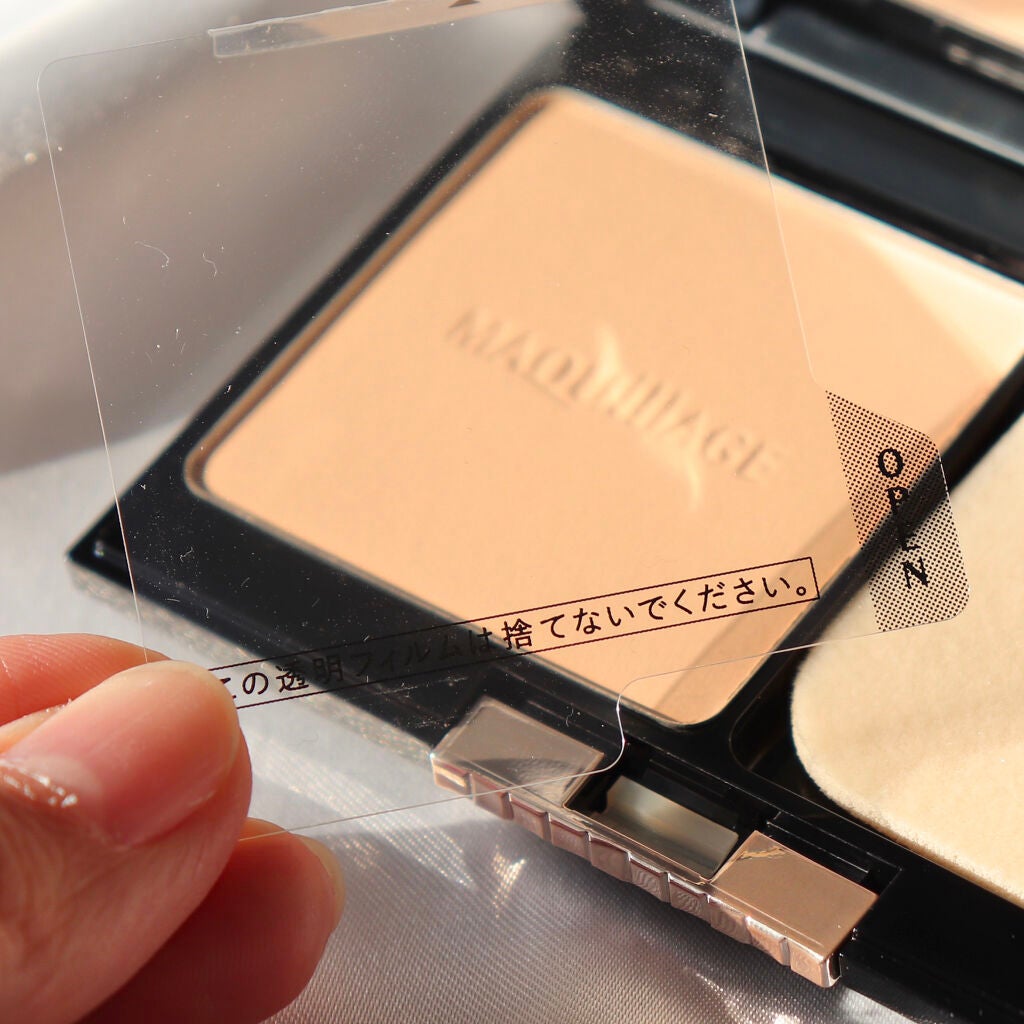 ドラマティックフェイスパウダー/マキアージュ/プレストパウダーを使ったクチコミ(2枚目)