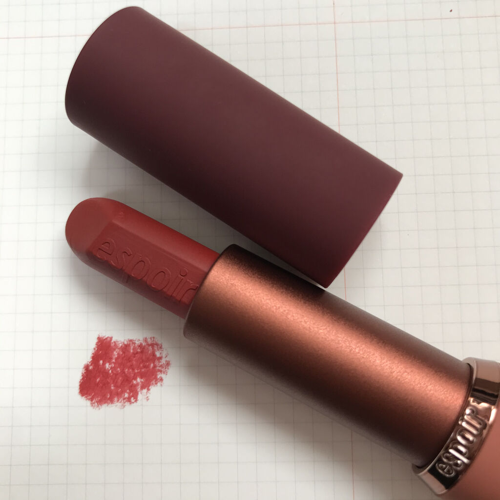 リップスティックノーウェアージェントルマット/espoir/口紅を使ったクチコミ（1枚目）