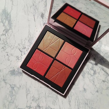 NARS オーガズムフォープレイ ブラッシュクワッドのクチコミ「いつも閲覧、イイネありがとうございます☺️💖⁡
⁡.⁡
⁡⁡.⁡
⁡New✨⁡
⁡ @nars.....」（1枚目）