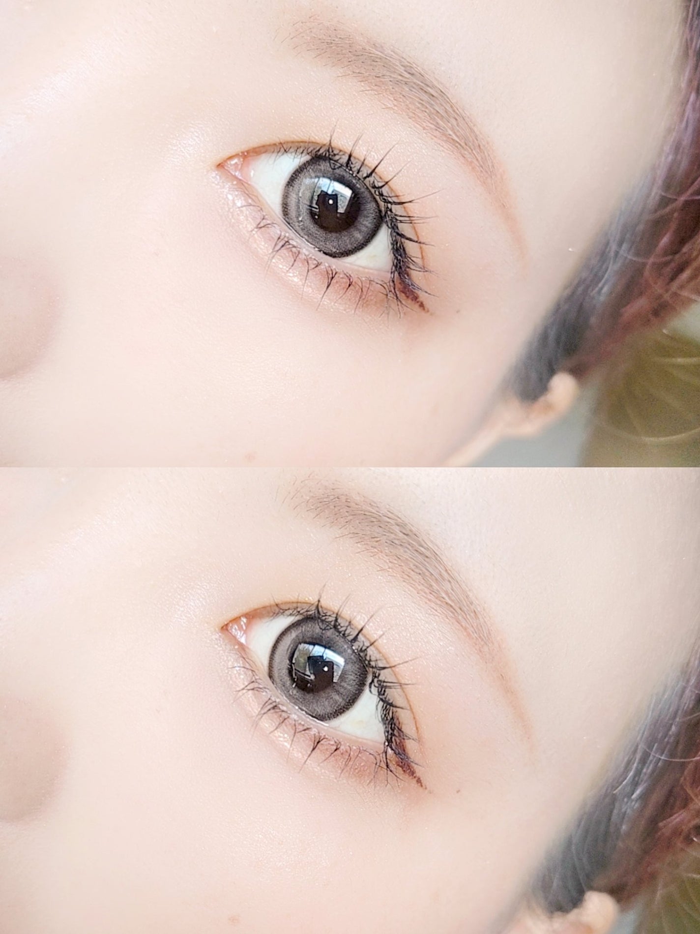 メランジェシュエット マリーグレース/melange+chouette/ワンデー(1DAY)カラコンを使ったクチコミ(4枚目)