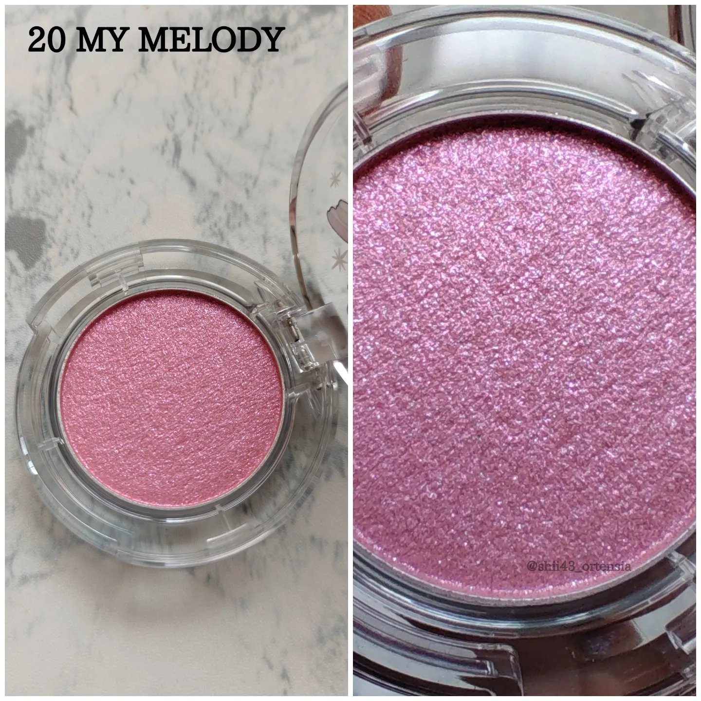 マルチグリッターカラー/ENBAN TOKYO/単色アイシャドウを使ったクチコミ（3枚目）